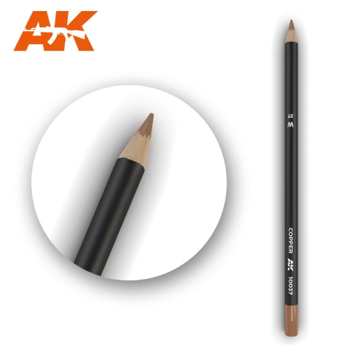 AK Interactive Watercolor Pencil Copper
