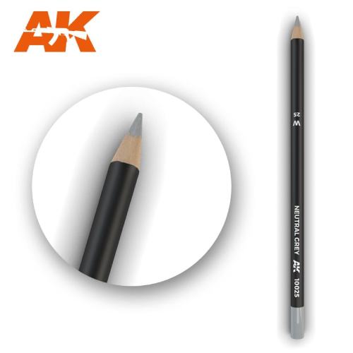 AK Interactive Watercolor Pencil Neutral Grey