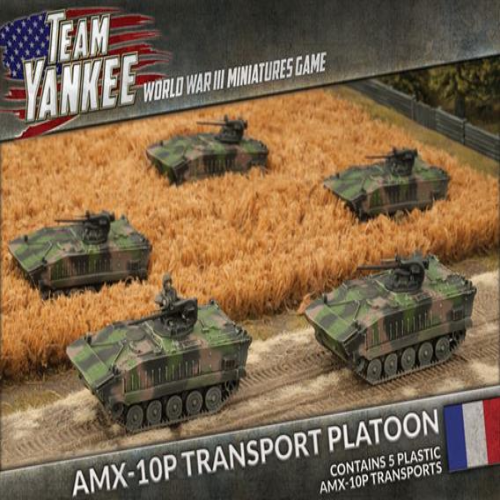 French AMX-10P Transport Platoon