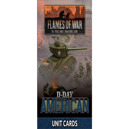 Flames Of War: American D-Day Unit Card Pack