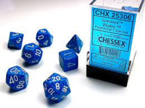 Chessex Speckled Water 7 Piece Set