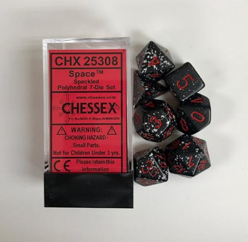 Chessex Speckled Space 7 Piece Set