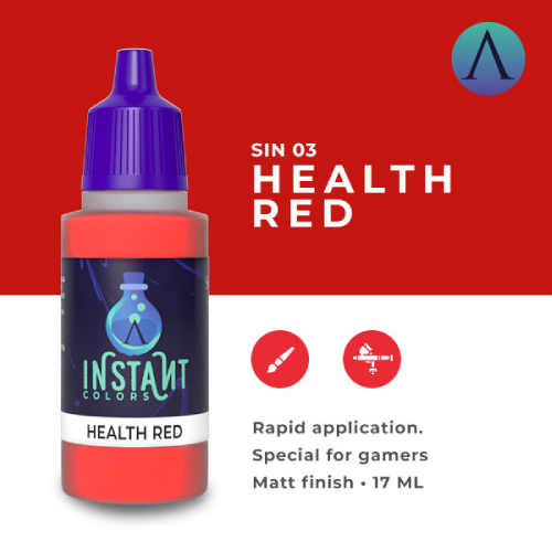 Instant Colors- HEALTH RED