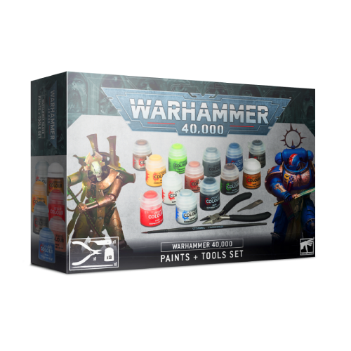 Warhammer 40000 Paints and Tools Set