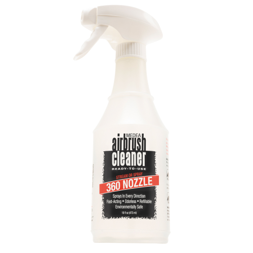 IWATA Medea Airbrush Cleaner 16 oz Bottle With Nozzle Sprayer