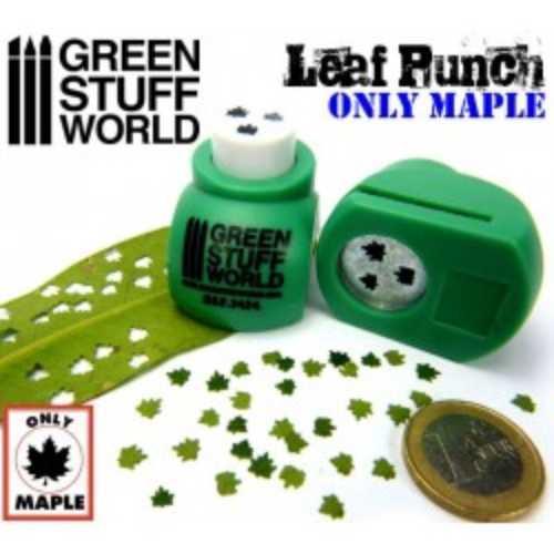 GSW- Medium Green Leaf Punch