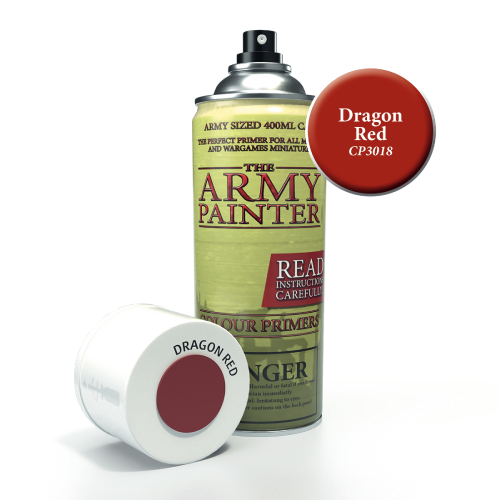 Dragon Red Spray Primer Can