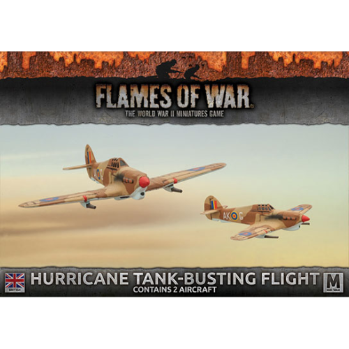 Hurricane Tank-Busting Flight Desert Rats