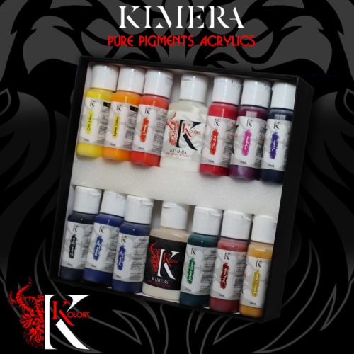 Kimera Kolors Pure Pigments Set — Lords of War Games and Hobbies