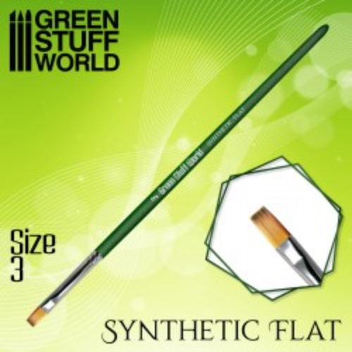 Green Series Synthetic Flat #3