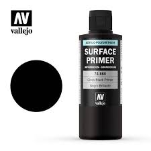 Surface Primer: Gloss Black 200ml