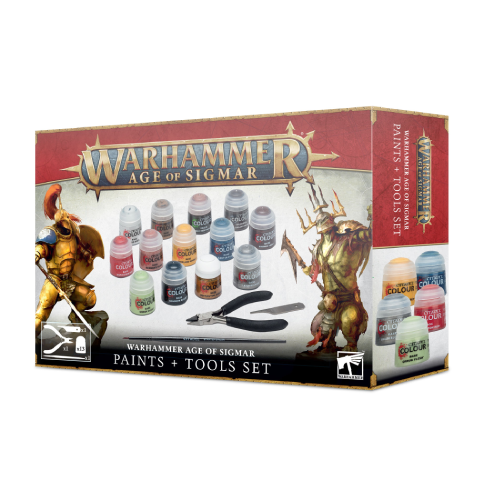 Age Of Sigmar Paints and Tools Set 2021