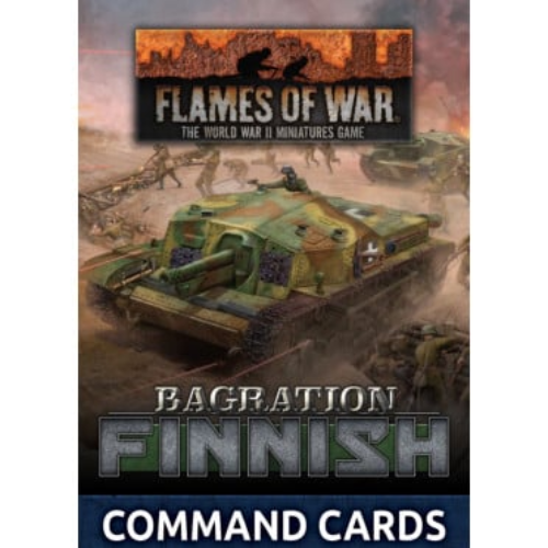 Flames of War Bagration Finnish Command Cards