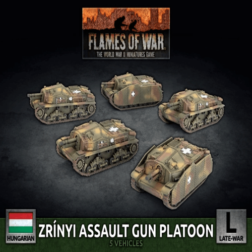Hungarian Zrinyi Assault Gun Platoon