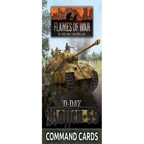 Flames Of War: Waffen SS D-Day Command Cards