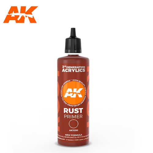 AK Interactive 3G Rust Primer 100ml