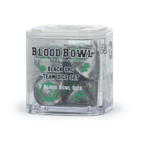 Blood Bowl Black Orc Team Dice