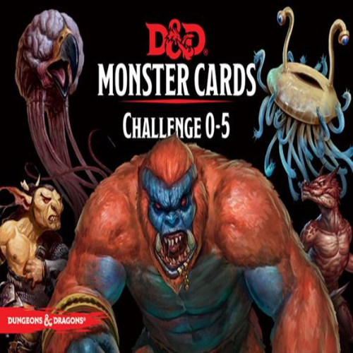 Monster Cards Challenge 0-5