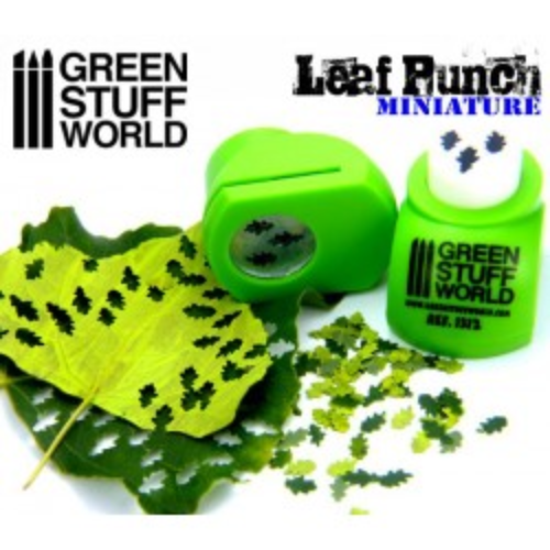 GSW- Light Green Leaf Punch