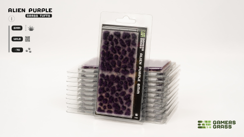 Gamers Grass - Alien Purple Tuft 6mm (wild)