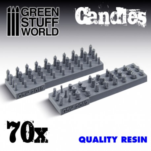 GSW- Resin Candles x70