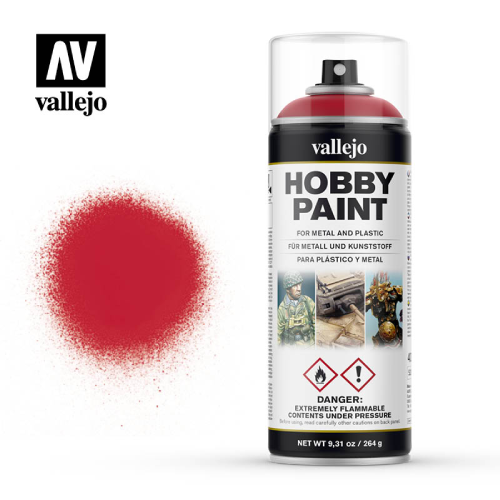 Vallejo Hobby Paint: Bloody Red 400ml