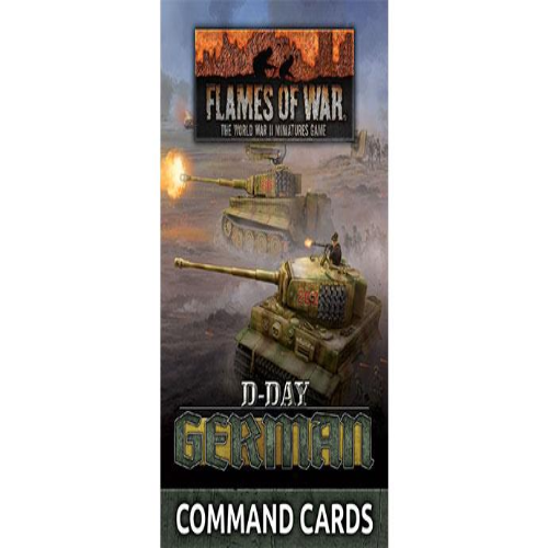 Flames Of War: German D-Day Command Cards