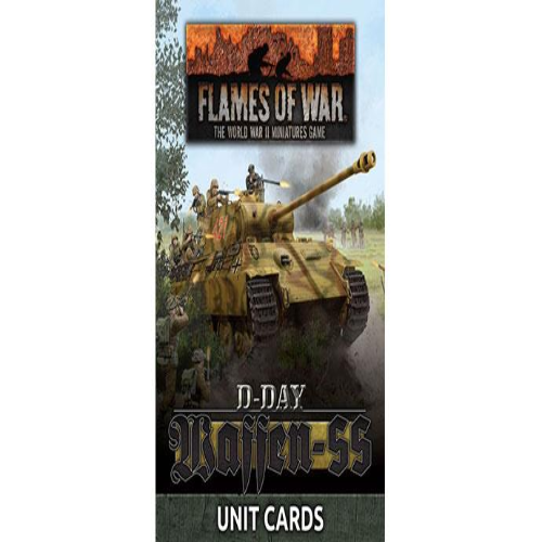 Flames Of War: Waffen SS D-Day Unit Card Pack