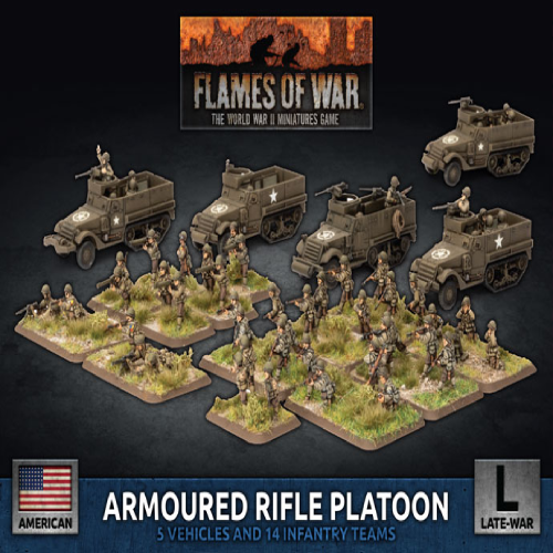 Flames of War American Armoured Rifle Platoon (Late War)
