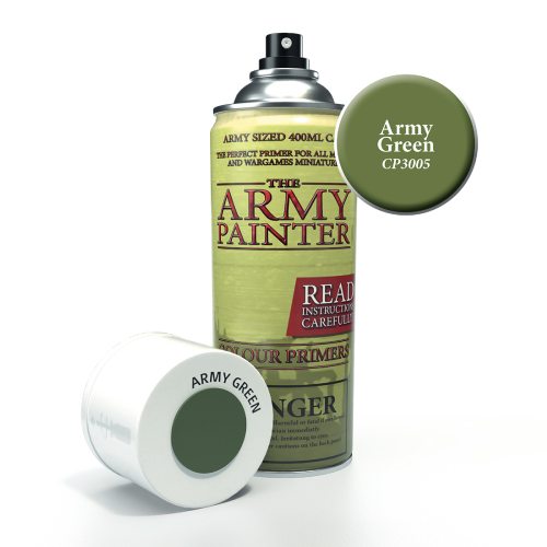 Army Green Primer Can