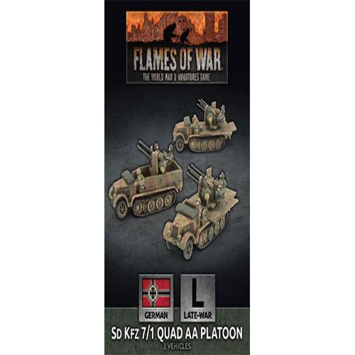 SD KFZ 7/1 Quad AA Platoon