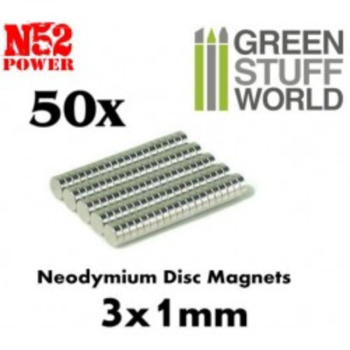 GSW- 3x1mm Magnets