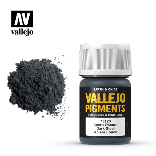 Vallejo Pigments: Dark Steel