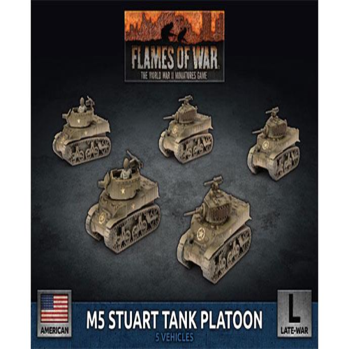 M5 Stuart Light Tank Platoon
