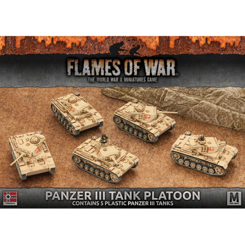 Panzer III Tank Platoon Mid War