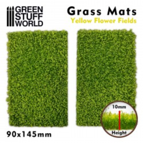 GSW- Grass Mats Yellow Flower Fields