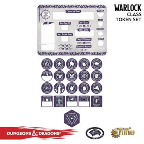 Dungeons & Dragons: Warlock Token Set