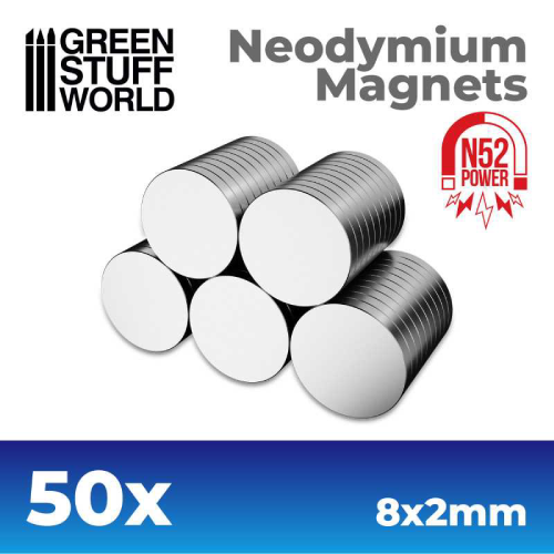 GSW- 8x2mm Magnets