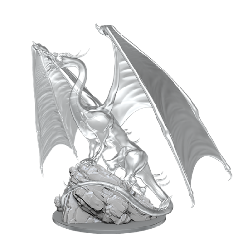 Nulzur's Marvelous Miniatures: Young Emerald Dragon