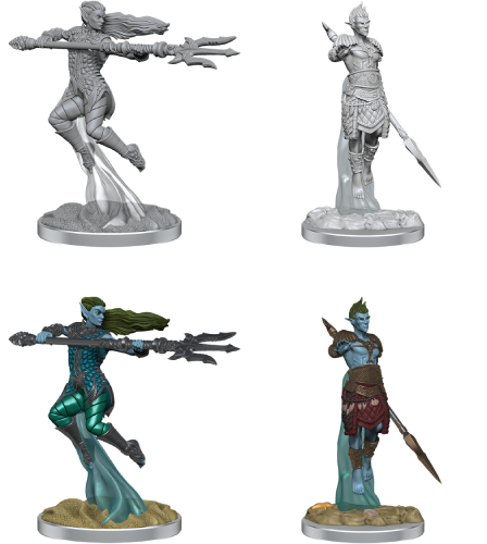 Nulzur's Marvelous Miniatures: Sea Elf Fighters
