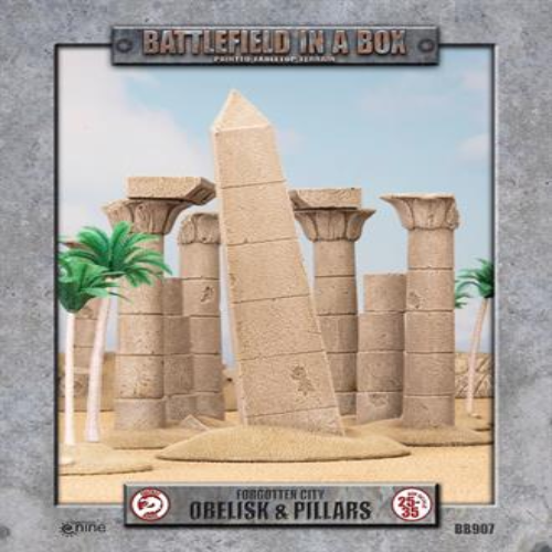 Forgotten City Obelisk & Pillars
