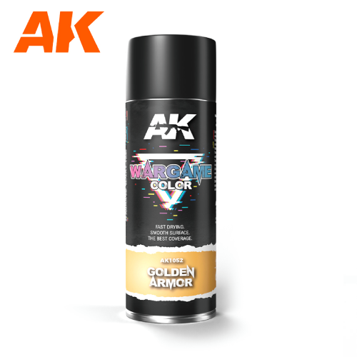 AK Wargame: Golden Armor Spray 400ml