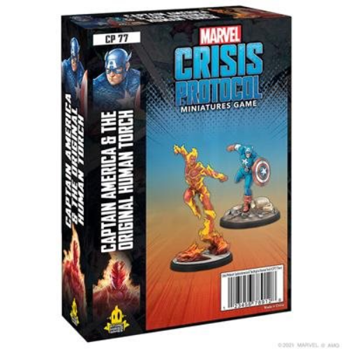 Marvel Crisis Protocol - Captain America & the Original Human Torch Character Pack