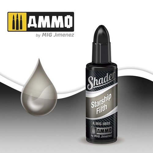 Ammo Mig Acrylic Shader 10ml Starship Filth Shader