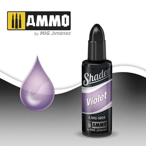 Ammo Mig Acrylic Shader 10ml Violet Shader