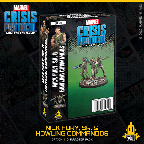 Marvel Crisis Protocol - Nick Fury Sr & the Howling Commandos