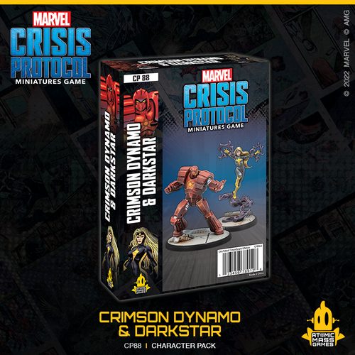 Marvel Crisis Protocol - Crimson Dynamo & Dark Star Character Pack