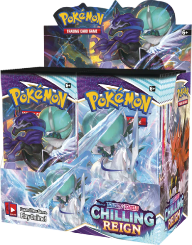Pokemon Sword and Shield Chilling Reign Booster Box