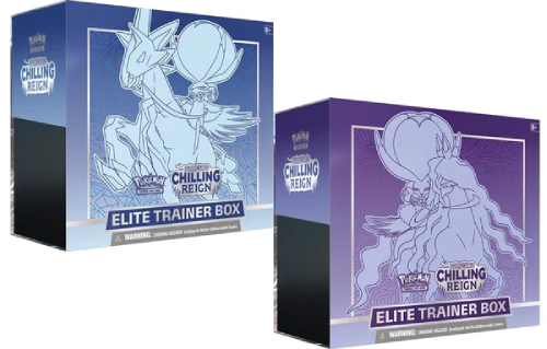 Pokemon Sword and Shield Chilling Reign Elite Trainer Box