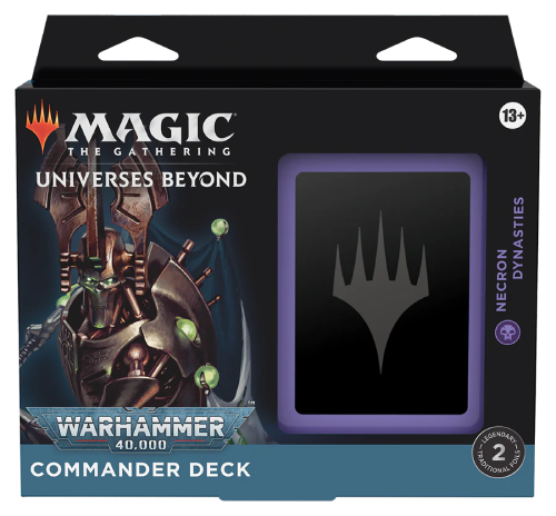 Magic The Gathering: Universes Beyond: Warhammer 40,000 Commander Standard Edition: Necron Dynasty